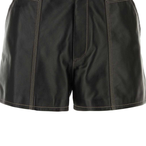 กางเกงขาสั้นหนังผู้ชายลำลองเอวกลางความยาวระดับเข่าคุณภาพพรีเมียมอุ่นนุ่มกันน้ำ ODM รุ่นใหม่มาแรงสุดฮิต - Product Image 6