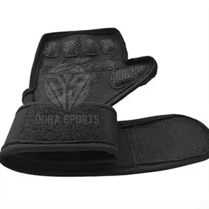 Custom Sport Workout Training Body Building Fitness Palm Fit <b>Gloves</b> <b>Weight</b> Lifting Half Finger <b>Gloves</b> For Gym - Product Image 4