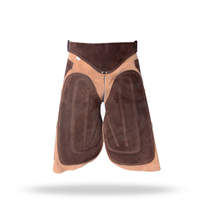 Farrier Leather Apron Horse Hoof Trimming Apron Split Leg Farrier Chaps with Tool Pockets - Product Image 1