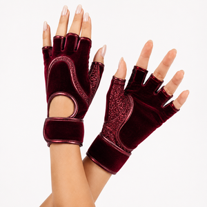 Guantes de agarre flexible para Pole Fitness y Danza, guantes personalizados de medio dedo para Pole Dance a precio económico - Product Image 2
