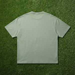 เสื้อยืดโอเวอร์ไซส์ผู้ชาย คอกลม แขนสั้น สไตล์ลำลอง สตรีทแวร์ ผ้าฝ้าย พิมพ์ลายตัวอักษรแนวตั้ง ทรงหลวม - Product Image 6