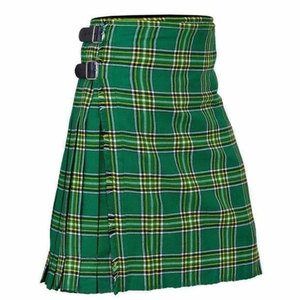 Kilt tartán personalizado para hombre, kilt escocés de las Tierras Altas de lana acrílica premium con correas de cuero - Product Image 1