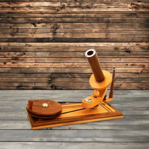 Grand enrouleur de fil de palissandre pour bricolage enrouleur de boule naturelle robuste pour tricoter le crochet cadeau de Noël parfait pour la couture de maman - Product Image 1