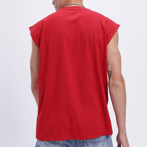 T-shirt sans manches pour hommes, débardeur de sport de qualité supérieure, tissu respirant à séchage rapide, design confortable et flexible pour l'entraînement en salle de sport - Product Image 2