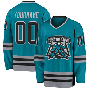 Maillots de hockey américains tendance, vêtements d'équipe personnalisés, uniforme de hockey sur glace respirant, fournisseur OEM - Product Image 6