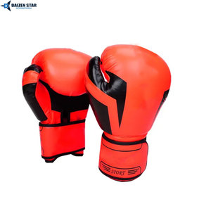 Guantes de Boxeo Personalizados de PU, Guantes de Entrenamiento Unisex, Guantes de Kickboxing y MMA de Espuma de Alta Densidad - Product Image 3