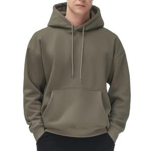 Custom Cotton Fleece Hoodies Private <b>Label</b> Wholesale OEM Manufacturer Bulk Production Warm Pullover Hoodie Supplier - Product Image 3