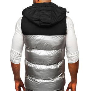 <b>FLY</b> HUMBLE SPORTSWEAR Stand Collar Zipper Casual Style Lightweight Sleeveless Puffer <b>Jacket</b> Men <b>Women</b> Stylish Outdoor Vest - Product Image 2