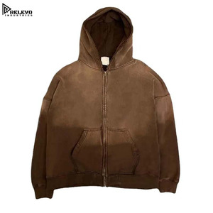 Lightweight Winter Casual Hooded Cotton Fleece Regular Fit Men's Two-<b>Piece</b> Tracksuit Set - Product Image 6