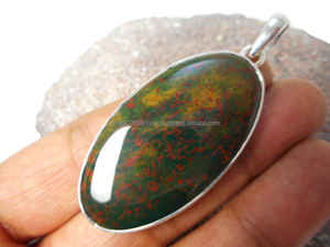 Colgante de Plata de Ley 925 con Granate, Chapado en Oro, Joyería Artesanal con Piedras para Collar de Compromiso - Product Image 4