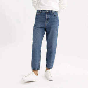 Pantalones Vaqueros de Mezclilla 100% Algodón Lavado para Hombre, Estilo Urbano, Rectos, de Invierno, de Alta Gama, Más Vendidos - Product Image 2
