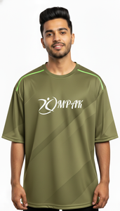 Camiseta Sublimada Oversize para Hombre, Estilo Urbano, Casual para el Día a Día, Corte Holgado - Product Image 3