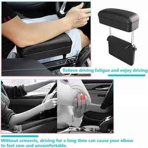 Caja de reposabrazos universal ajustable, caja de consola multifuncional, caja de almacenamiento para reposabrazos de coche - Product Image 4