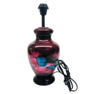 Lámpara de Mesa Moderna de Metal Azul con Pantalla Redonda y Bombillas, Empaque Personalizado, Decoración para el Hogar, Alimentación Eléctrica - Product Image 4