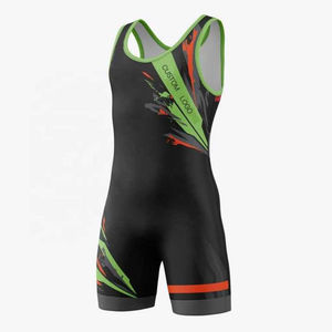 Fabricante OEM de Singletes de Lucha Libre, Uniformes de Lucha Personalizados, Tela de Compresión Transpirable, Impresión por Sublimación para Profesionales - Product Image 3