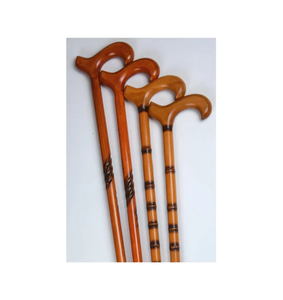 Mango de madera Caminar Senderismo Escalada Palo Mango Bastones Vintage Bastón de madera a un costo asequible - Product Image 1