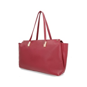 Bolso Tote de Cuero Rojo Premium con Correas Doradas, Bolso Clásico de Moda para Mujer, Proveedor Mayorista - Product Image 2