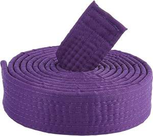 Ceintures de karaté pour hommes adultes, légères, personnalisables, équipement d'entraînement d'arts martiaux, judo, BJJ, Jiu Jitsu, TKD, Aikido, uniforme - Product Image 5