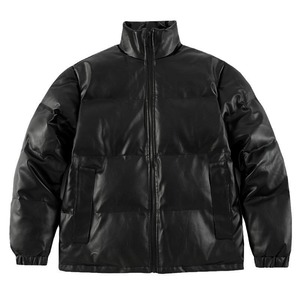 Custom Bubble Warm Goose Padded Winter Waterproof Cropped Ladies Plus Size Hooded Reversible <b>Fur</b> <b>Lined</b> Nylon Bomber <b>Jacket</b> - Product Image 6