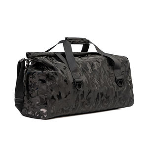 Black Camouflage <b>Nylon</b> Duffel Bag Water Resistant Fashionable Travel Design - Product Image 6