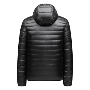High Quality Men's Winter Puffer Jacket Fashionable <b>Bubble</b> <b>Coat</b> with Contrast Colors Light Fabric Down Material - Product Image 2