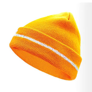 Gorros de Lana Cómodos para Hombre, Camuflaje, Logotipo Personalizado, Poliéster y Algodón, Unisex, Gorros de Invierno para Adultos, Bordado 3D, Impresión en Relieve - Product Image 1