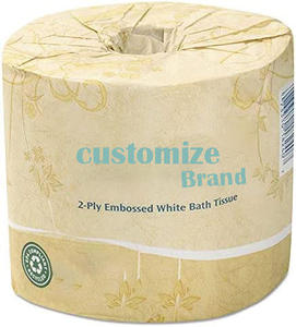 Luxury Wood Pulp <b>Toilet</b> Paper 4 Ply Restaurant <b>Toilet</b> Paper <b>Roll</b> High Quality Bathroom Tissue Supplier Manufacturer - Product Image 6