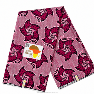 African Ankara Wax Textile Printed Fabric <b>Material</b> for Women Apparel Traditional Dresses <b>Sewing</b> and Design - Product Image 4