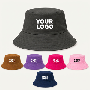Casquette de pêcheur en coton brodée personnalisée unisexe, chapeau d'été décontracté, streetwear tendance, mode - Product Image 6