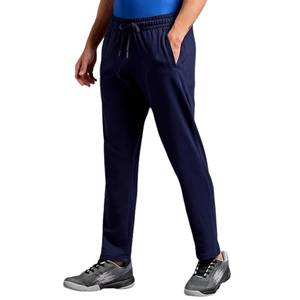 Pantalon de survêtement noir en toile de coton pour homme, taille élastique, respirant, vêtement de sport décontracté, streetwear, service OEM, directement de l'usine - Product Image 3