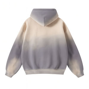 Sudadera con Capucha Extra Grande para Hombre, con Logotipo Personalizado, Estilo Desgastado, 100% Algodón Lavado, Suministro al por Mayor, Moda Urbana - Product Image 2