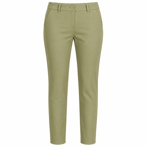 Women's Olive Green <b>Scrub</b> Set Short Sleeve Top With Pockets And Matching Pants Hospital Uniforms For Healthcare Professionals - Product Image 5