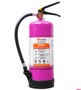 Extintor de Incendios a Base de Agua con Batería de Litio ORION de 3 Litros, Nueva Tecnología Exclusiva para Incendios en Vehículos Eléctricos, Incendios A-B-C - Product Image 1