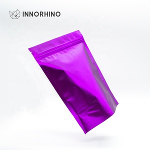 Custom Prints Food Grade Material Aluminum Foil Mylar Ziplock Bag for Tea Bags or Clothing INNORHINO - Product Image 4