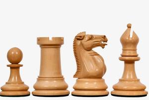 Piezas de Ajedrez de Lujo Antiguas de 1865-70, Modelo Steinitz Staunton, Rey de 3.75 pulgadas, Reproducción en Ébano y Madera de Boj, al Mejor Precio - Product Image 3