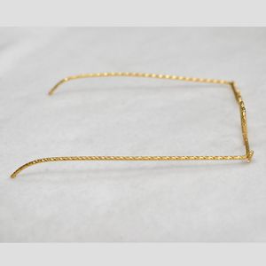 Handmade Brass Gold Plated Facelet eyewear Jewelry Set for Women Bridal Indian Necklace & Earrings Wholesale Manufacturer - Product Image 5