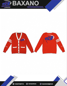 เดลต้า |   ซิกมา |   เสื้อคาร์ดิแกนถักไหมพรมลำลองสำหรับฤดูหนาว Theta Sorority  ผ้าอะคริลิก 100% ปักลายเสื้อคาร์ดิแกนถักไหมพรมสำหรับผู้หญิง - Product Image 6