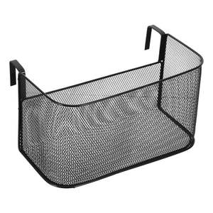 Panier mural fonctionnel en métal pour le rangement des légumes et des fruits dans la cuisine, avec un design en fil métallique ouvert - Product Image 1