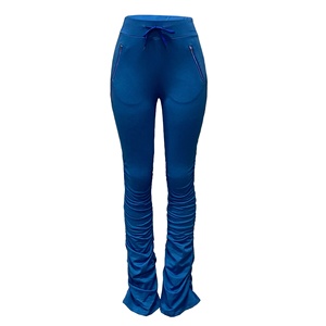 Pantalon de sport en coton épais, pas cher, personnalisé, hip hop pour femme, décontracté, en molleton, côtelé, entraînement et jogging, tenue de ville, 2020 - Product Image 1