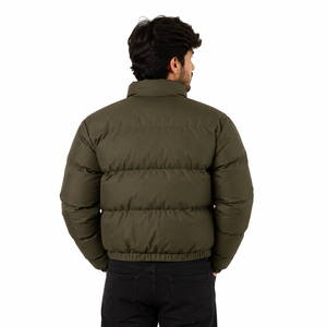 Men’s Padded Winter <b>Jacket</b> Quilted Design Casual Outdoor Coat Puffer Men's <b>Jackets</b> Insulated <b>Waterproof</b> Winter Outerwear OEM ODM - Product Image 3