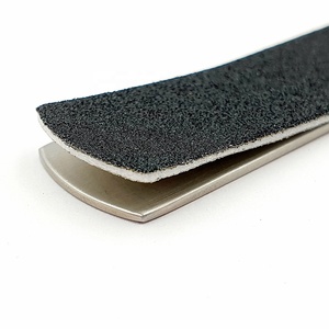 Limas de uñas rectas de acero inoxidable de alta calidad para uso en salones de belleza, 145*17 mm, limas de uñas de gel para profesionales - Product Image 3