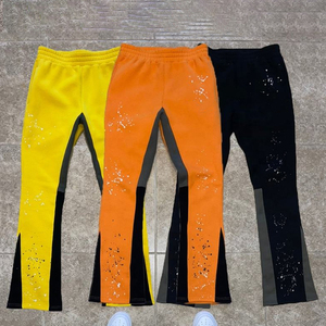 Flare Pants Retro Outfit Men Bell <b>Bottom</b> Flared Trousers Vintage Style Casual Party and <b>Leisure</b> Wear Embroidered Customizable - Product Image 1