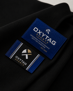 ป้ายผ้าปักลาย Oxytag Sports รูปทรงสี่เหลี่ยมผืนผ้า สำหรับติดเสื้อผ้า ตัดขอบด้วยเลเซอร์ ราคาขายส่ง รับผลิตตามแบบ OEM ป้ายปี 2026 - Product Image 2