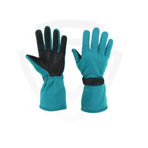 Gants de moto en cuir à doigts entiers, design personnalisé, hiver, coupe-vent, antidérapants, légers, compatibles écran tactile, imperméables - Product Image 1