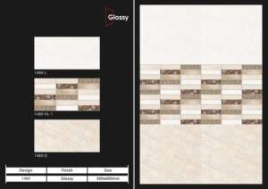 Elegantes Losetas de Porcelana Brillante de 30X60CM, Solución de Gran Formato para Interiores Arquitectónicos Modernos que Requieren una Brillo Reflectante Intenso - Product Image 3