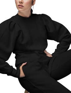 Conjunto de 2 piezas de punto para mujer, chándal informal de punto, moda de otoño, venta al por mayor - Product Image 6