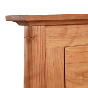 Wholesale Traditional Wooden <b>Double</b> <b>Bed</b> with Footboard | Custom Acacia Wood Hotel Furniture Sets - Product Image 3