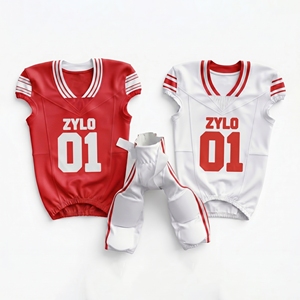 Uniformes d'équipe de football américain personnalisés |   Ensembles personnalisés de maillots et de shorts de football américain | Fabricant d'uniformes de football américain - Product Image 1