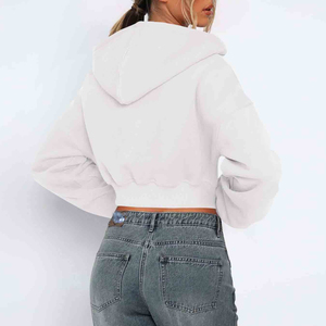 <b>womens</b> <b>lightweight</b> <b>hooded</b> zip <b>jacket</b> breathable soft fabric casual hoodie for summer evening travel and daily use OEM - Product Image 3