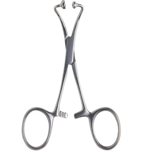 Pinzas para Toallas Backhaus, Pinzas de Sutura, Instrumentos Dentales Manuales de Acero Inoxidable, Personalizables, Uso Dental Profesional, en Venta - Product Image 1